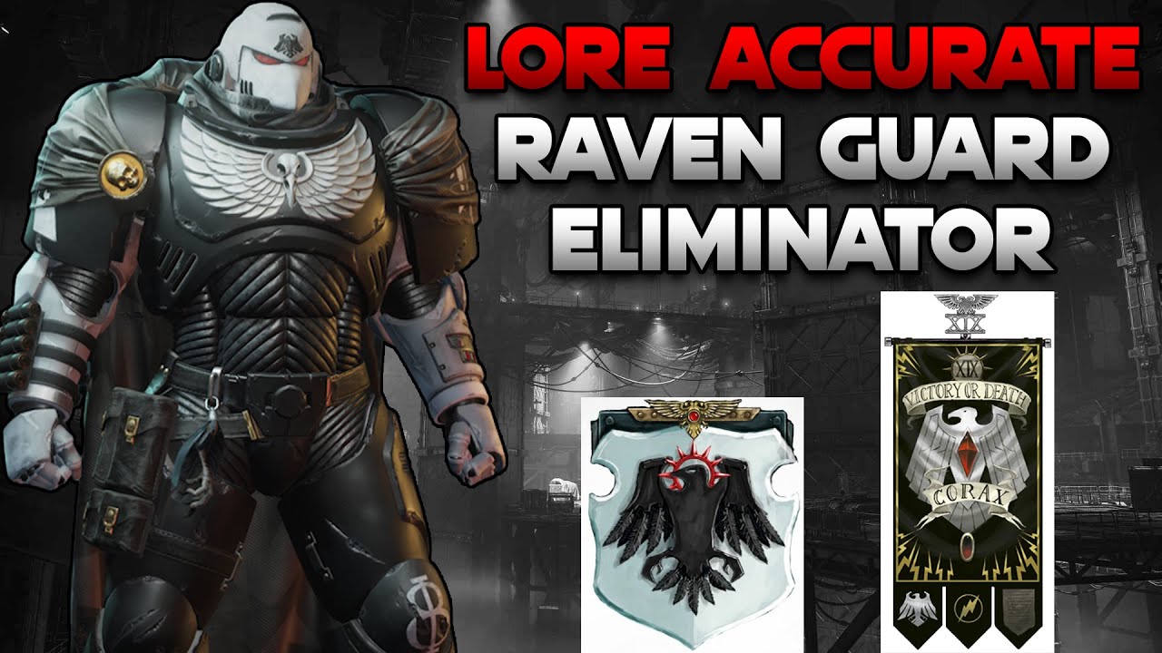 How to Build a LORE ACCURATE Raven Guard Eliminator Veteran - Space Marine 2