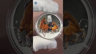 🐴 Year of the Horse: Silver Proof Collectible Coin 1 oz (2026) | Sprott Money #silver