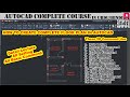 AutoCAD 2024 Complete 2D Floor Plan For Beginner | All Basic Setting | All 2d Command | Urdu/Hindi
