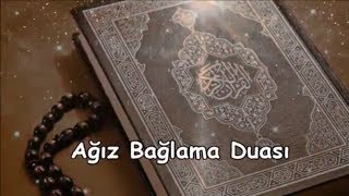 Ağız Bağlama Duası