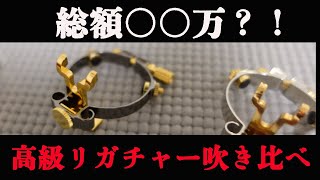 【総額○○万円？！】高級リガチャー吹き比べ【テナーサックス】