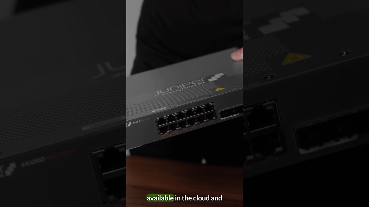 Juniper EX4000 Unboxing