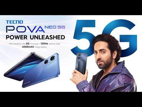 Tecno pova neo 5g - Dimensity 810, 50MP camera, 6000 mAh Battery