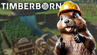 Building a HUGE Water Reservoir! - Timberborn by CrypticFox 2,601 views 1 month ago 25 minutes