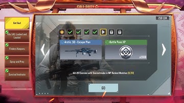 Kill 20 Enemies with Scorestreaks in MP Ranked Matches (0/20)