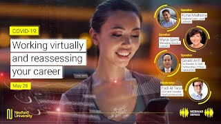 Webinar: COVID-19: working virtually and reassessing your career