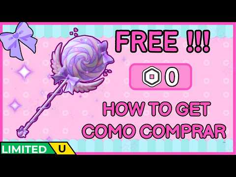 HOW TO GET THIS CUTE FREE LOLLIPOP IN ROBLOX !!! #roblox #free #ugc