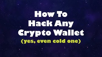 Hacking a crypto wallet. Brute force Bitcoin, Ethereum, Solana, etc.