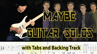 Neocolours MAYBE Guitar Solo + ADL Version with Tabs and Backing Track by Alvin De Leon