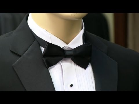 Do You Tuck A Bow Tie Under A Tuxedo Collar? : Men'S Formal Fashion -  Youtube