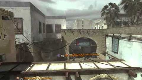 MW3 Cross Map Throwing Knife - GET INFECTED SON !