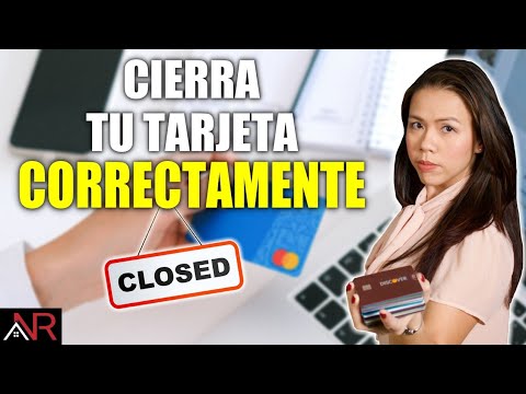 Video: Cómo Cerrar Una Tarjeta De Crédito