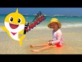 🎤 Karaoke Baby Shark Sing and Dance!  Animal Songs for Children