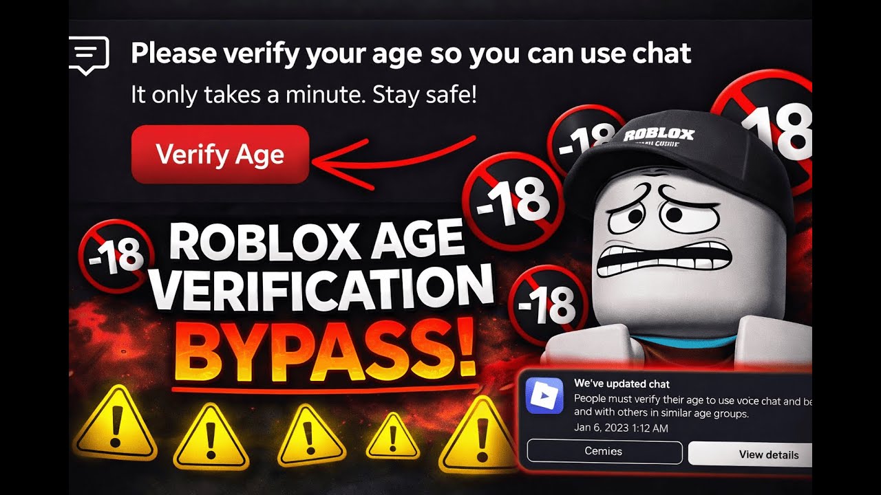 Bypass Roblox Age 2026 YouTube 