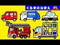 はたらくくるま★何が出るかな？パトカー救急車消防車★つーちゃんとボビーくん♪