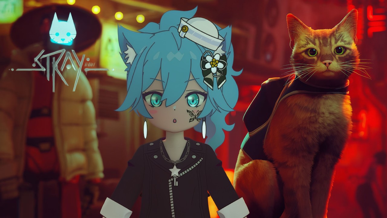 【Stray】猫になった気分になれる配信【如月冬香/Misha Cat Fuyu】