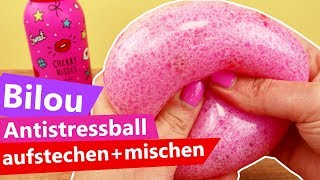 Bilou Antistressball aufstechen & mischen | Glibbi & Wasserperlen | DIY Fun Idee