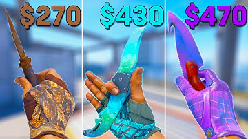 The BEST Glove Knife Combos in CS2 UNDER $500! (AFTER CRASH)