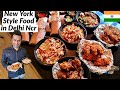 New York Style Food in Delhi Ncr | Taste of New York Street Food in our Country | India