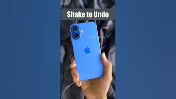 Shake to undo iPhone #shorts