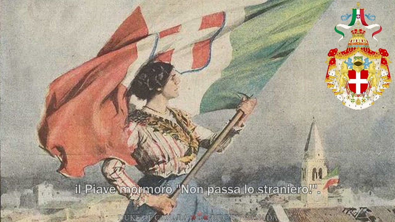 Chanson patriotique italienne  La Leggenda del Piave