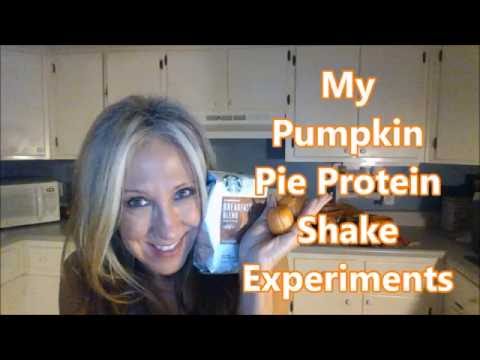 Pumpkin Spice Protein Shake Experiments