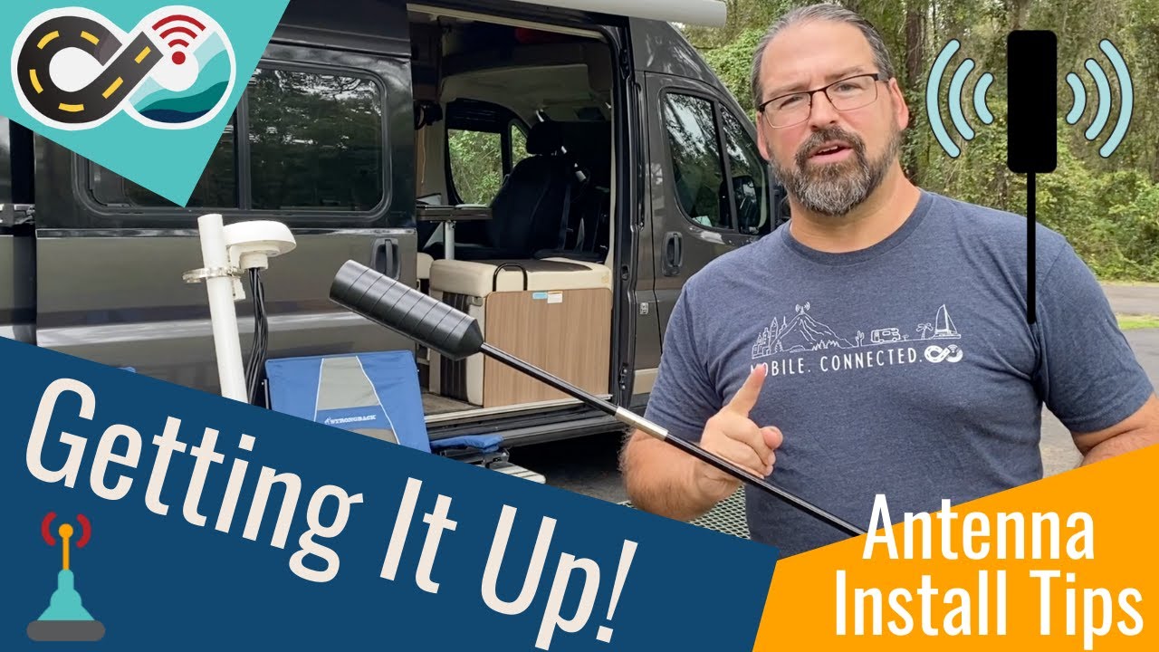 Getting It Up & Getting High Antenna Installation Tips for RVs and Boats YouTube