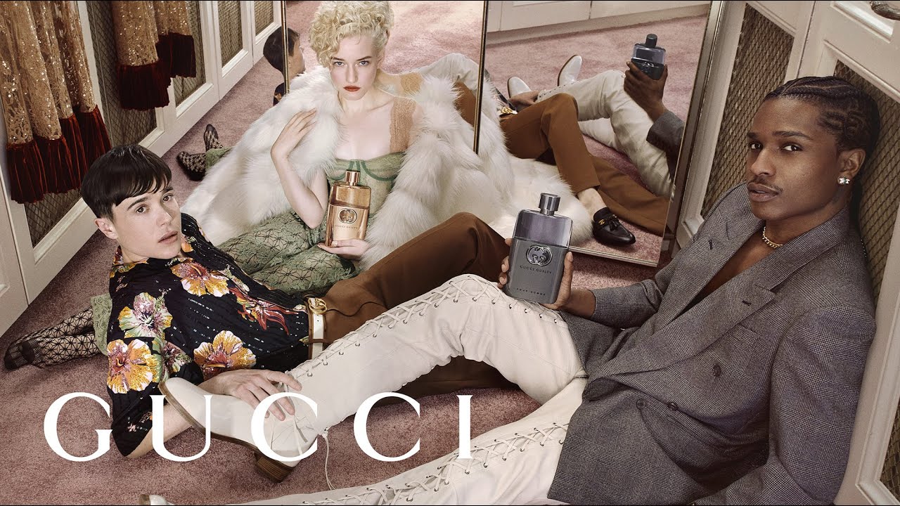 The New Gucci Guilty Campaign with Elliot Page, Julia Garner and A$AP Rocky  - YouTube