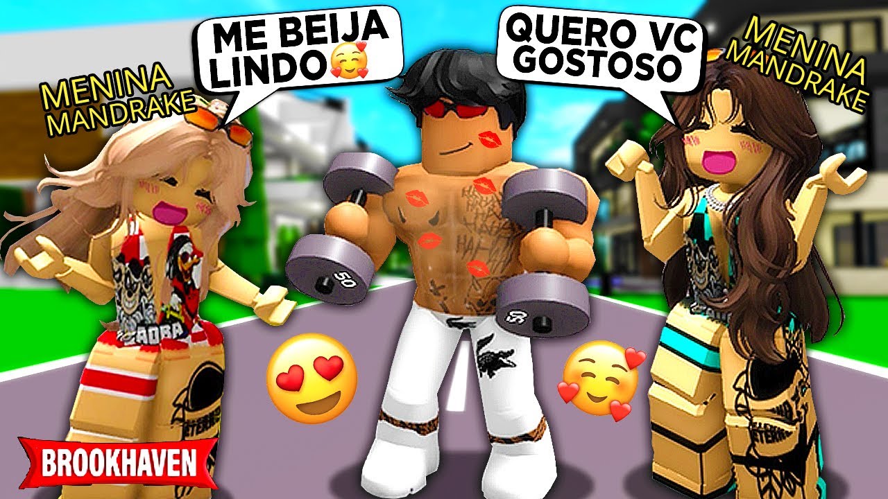 ENTRANDO na ESCOLA de MENINAS MANDRAKES! no BROOKHAVEN RP (Roblox