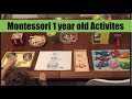 Montessori Inspired Activities for toddlers ages 1-3 July 2017