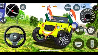 Modified Mahindra Thar😈Games:India Yellow Thar (Gadi Wala Games) Car Game Android Game - #2026