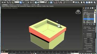Modeling a small store using Edit poly modifier Profile