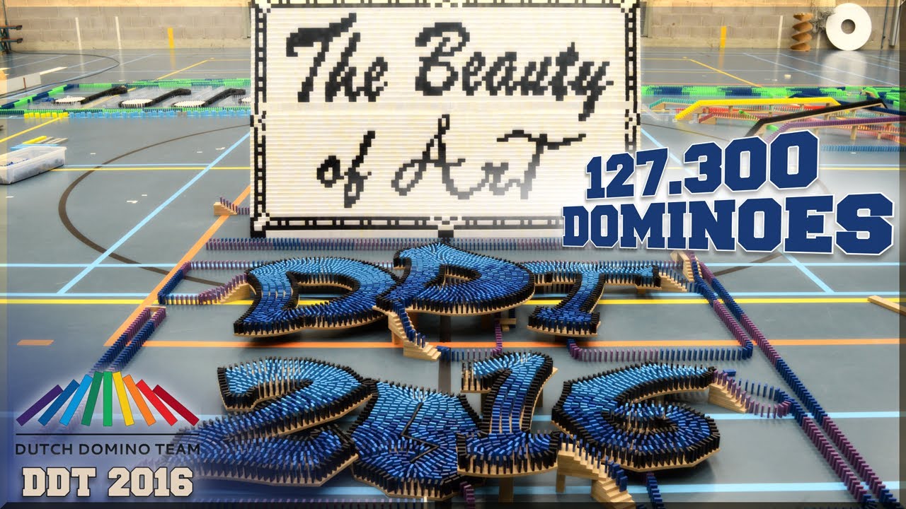 DDT 2016 - The Beauty of Art - 127.300 dominoes - Falldown