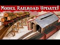 Locomotive shed  logging bridge  update 4