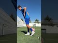 Learn this crazy 🔥 Football Skill ⚽️ #footballskills #tutorial #viralshorts