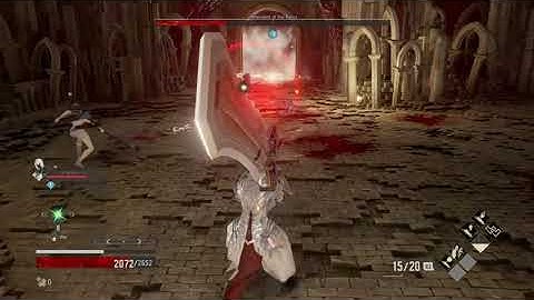 Code Vein: Attendant of the Relics Boss Fight (PS4)