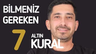 E-Ticaretin 7 Altın Kuralı