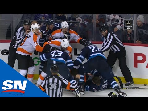 Flyers’ Robert Hagg Ejected For Hitting Jets’ Kyle Connor From Behind