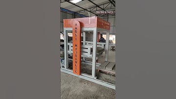 12 Bricks Automatic Fly ash bricks and stacker system Mo:9978047473