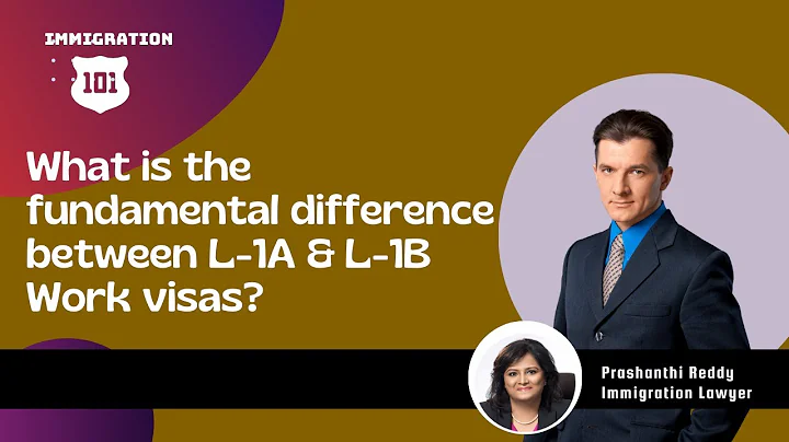 #l1visa : The fundamental difference between L1A & L1B visa!!