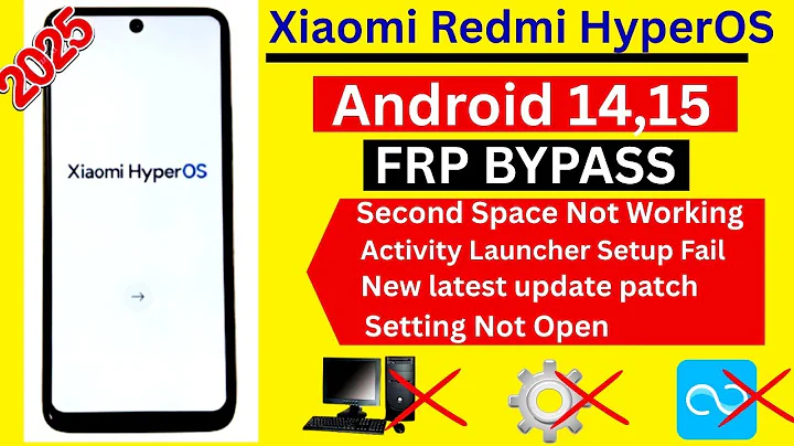 Redmi/Xiaomi FRP Bypass 2025 | Android 14/15 HyperOS | No PC Required