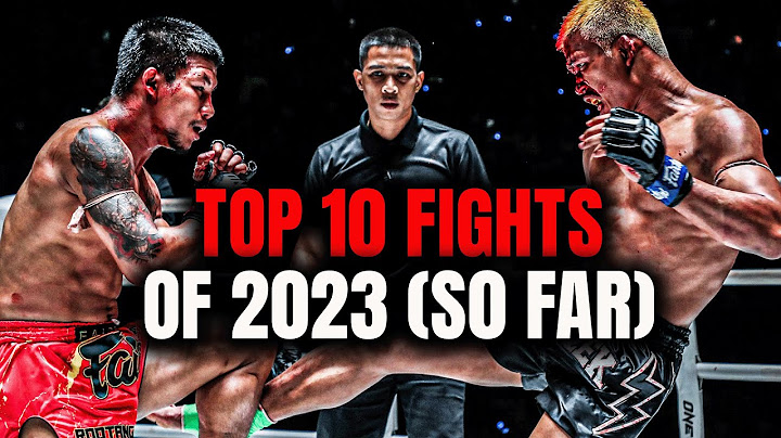 10 Most Explosive Brawls In 2023 🤩 Rodtang vs. Superlek & MORE!