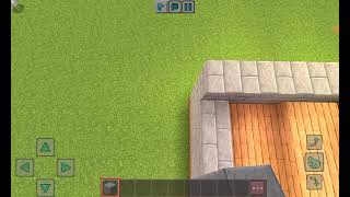 Building a modern house in Craftsman Survival Creative screenshot 4