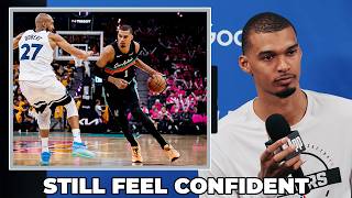 Victor Wembanyama on Spurs Trusting Themselves to Make Adjustments After Game 1 vs. Minnesota