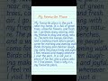 My Favourite Place Short Essay | Notebook Style | Handwriting