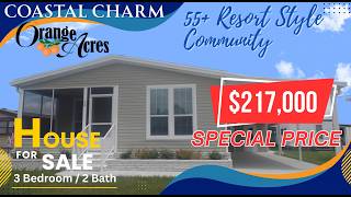 Model Home Tour 3 Bed, 2 Bath Coastal Living At Orange Acres 55 In Sarasota, Fl