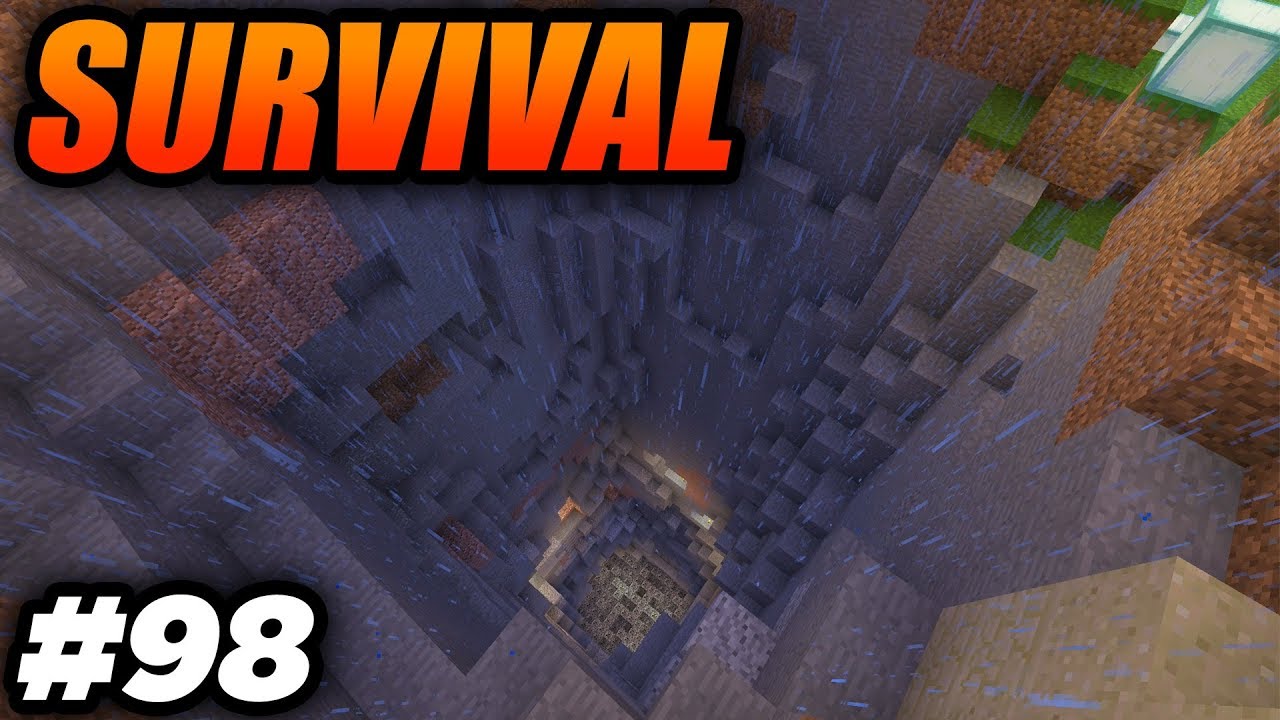 THE MINE IS NOW AT BEDROCK! Minecraft Survival Episode 98 YouTube