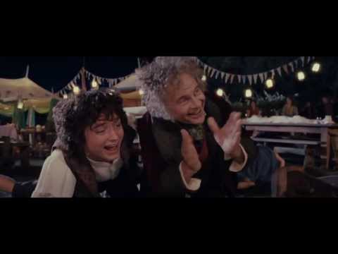 LOTR The Fellowship of the Ring - Extended Edition - Bilbo's Birthday Party HD 1080p