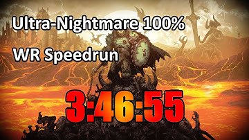 (Former WR) | DOOM: The Dark Ages Ultra-Nightmare 100% Speedrun in 3:46:55
