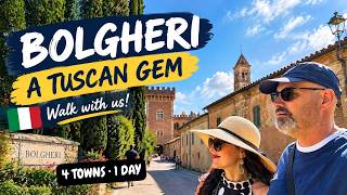 Exploring BOLGHERI, ITALY 🇮🇹 | Day Trip Through 4 Tuscan Towns